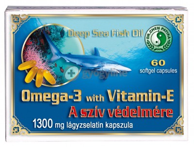 Dr. Chen omega-3 E vitaminnal kapszula 60 db